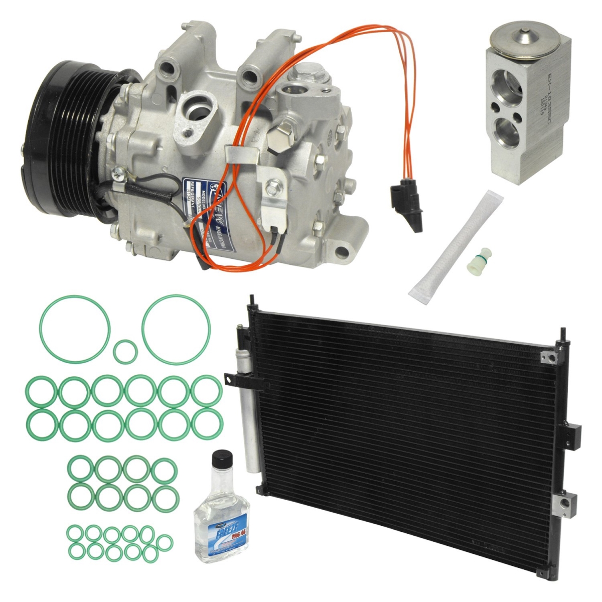 KT4429A Air Conditioners Compressor & Component Kit for 2006-2011 Honda Civic