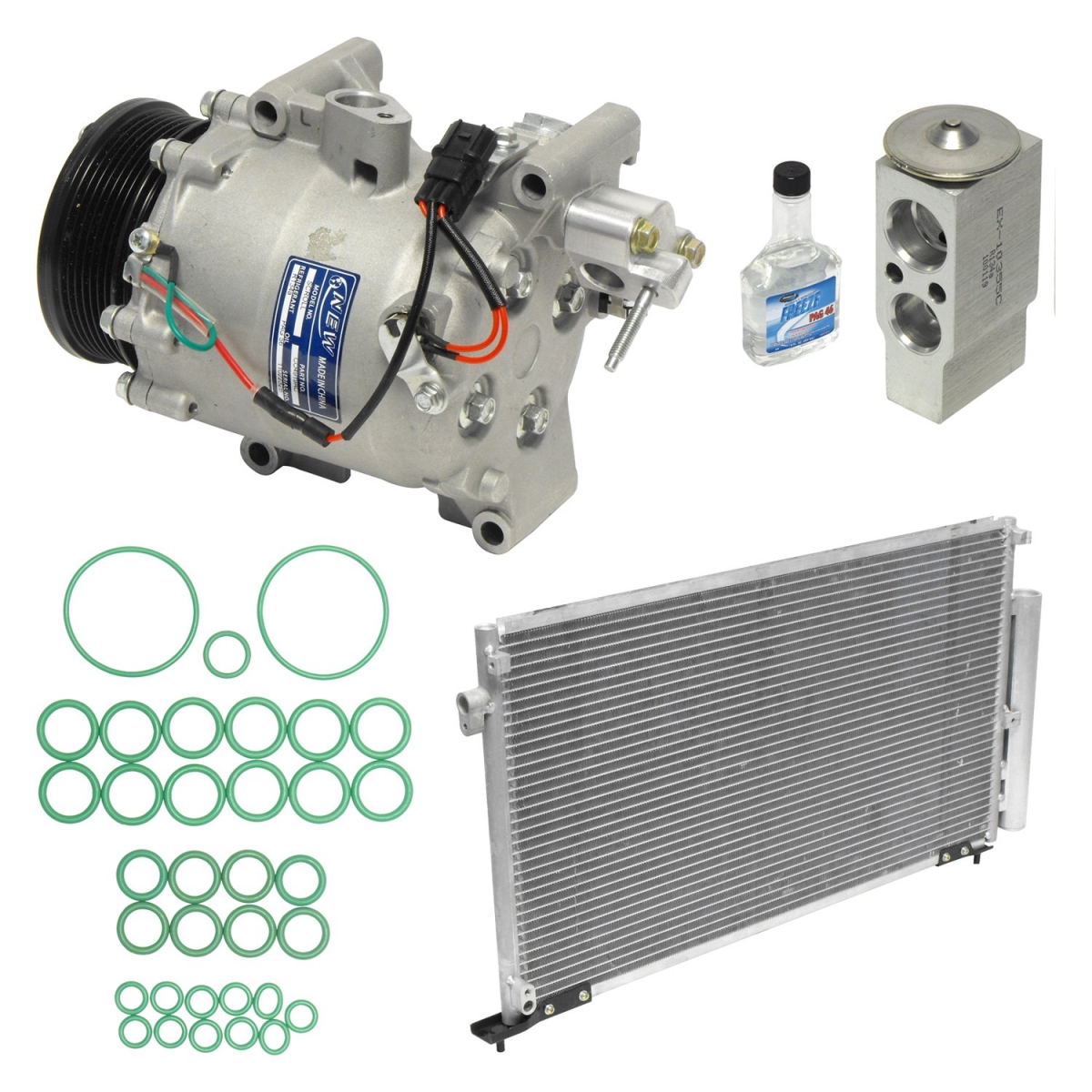 KT4432A Air Conditioners Compressor & Component Kit for 2006-2011 Honda Civic