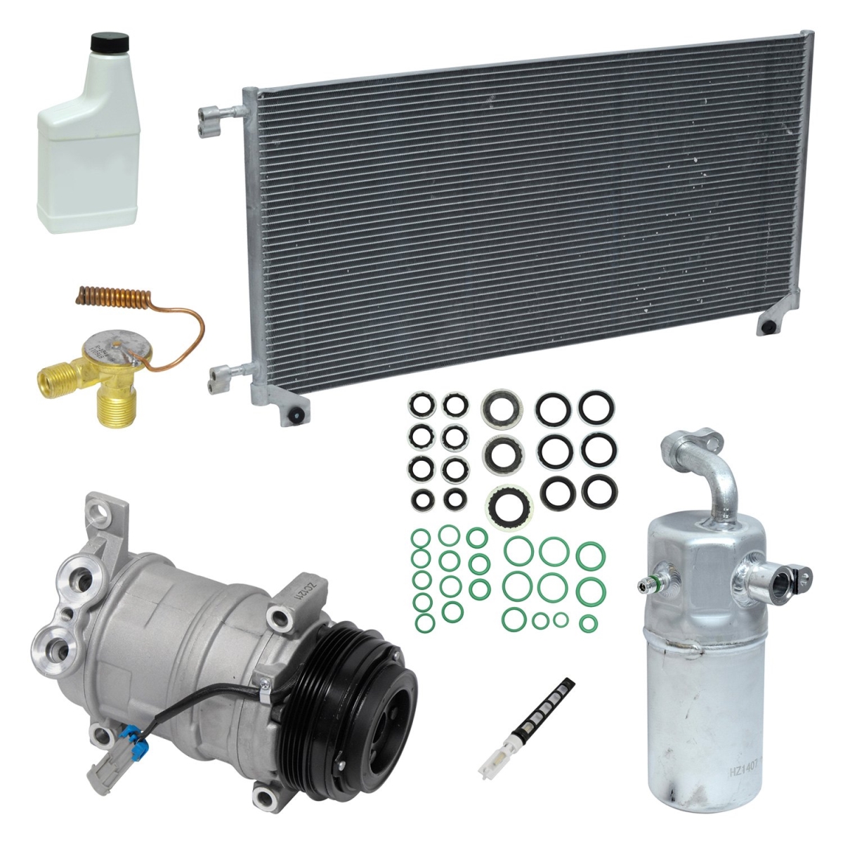 KT1108A Air Conditioners Compressor & Component Kit for 2000-2002 GMC Yukon XL 1500