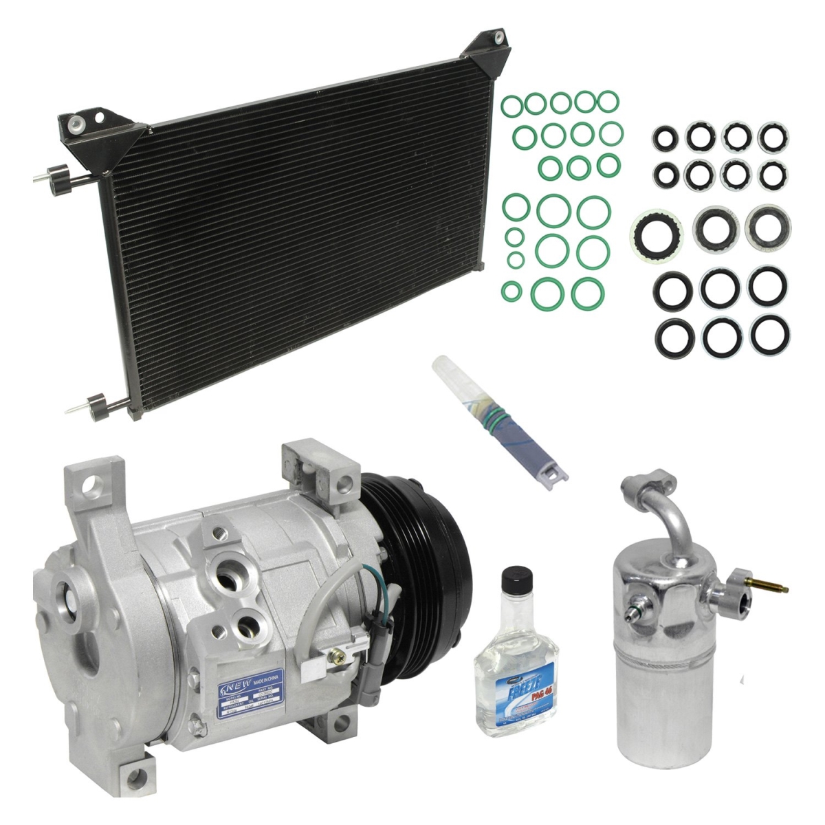 KT4049A Air Conditioners Compressor & Component Kit for 2000-2001 GMC Sierra 1500