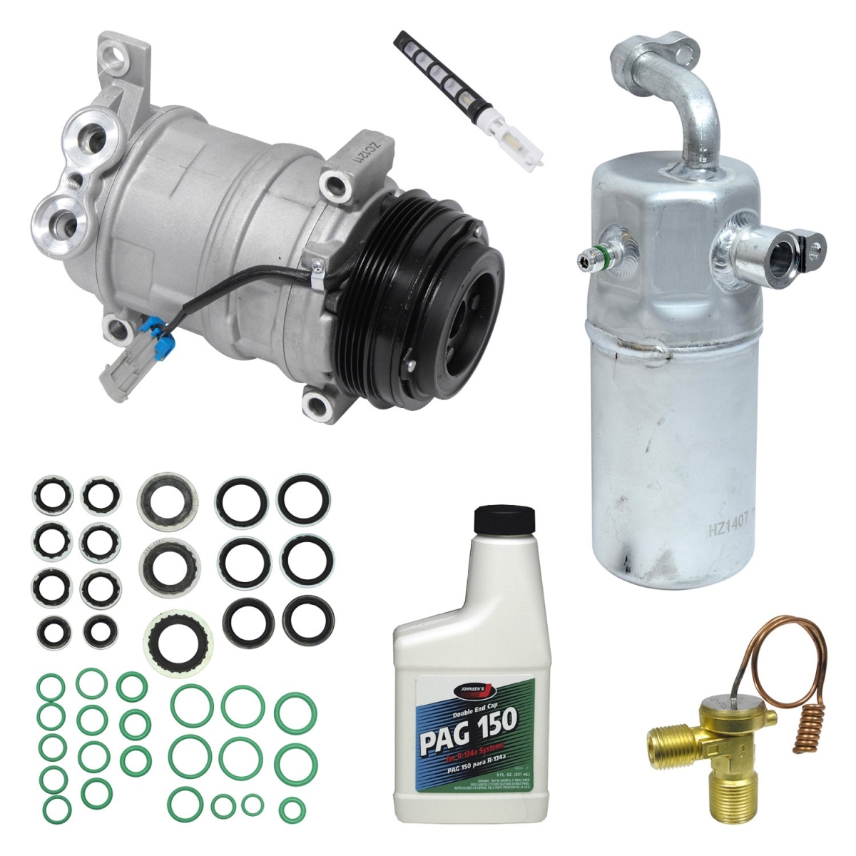 KT4791 Air Conditioners Compressor & Component Kit for 2000-2002 GMC Yukon
