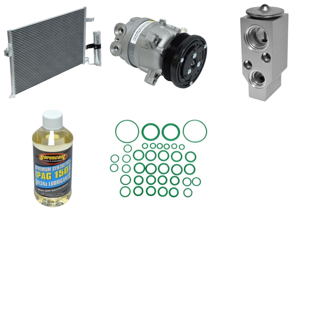 KT4799A Compressor & Component Kit for 2004-2008 Suzuki Forenza