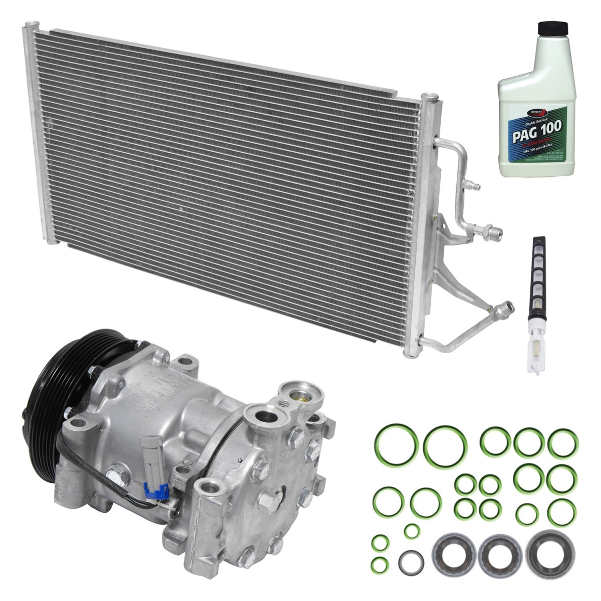 KT4193A Air Conditioners Compressor & Component Kit for 2002-2003 Ford F150