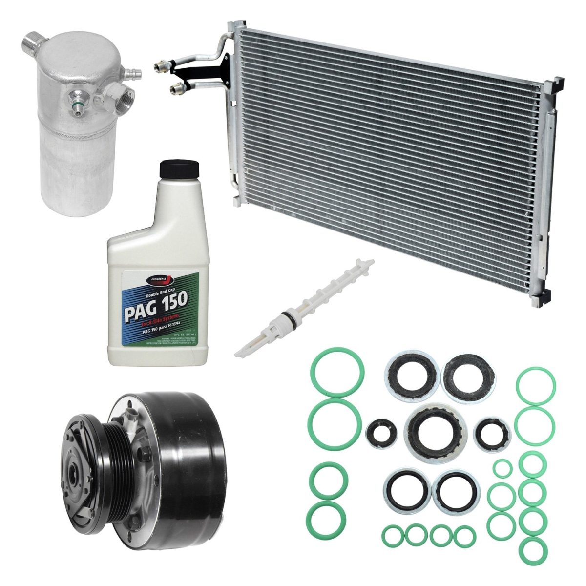 KT2297A Air Conditioners Compressor & Component Kit for 1994-1995 Chevrolet S10