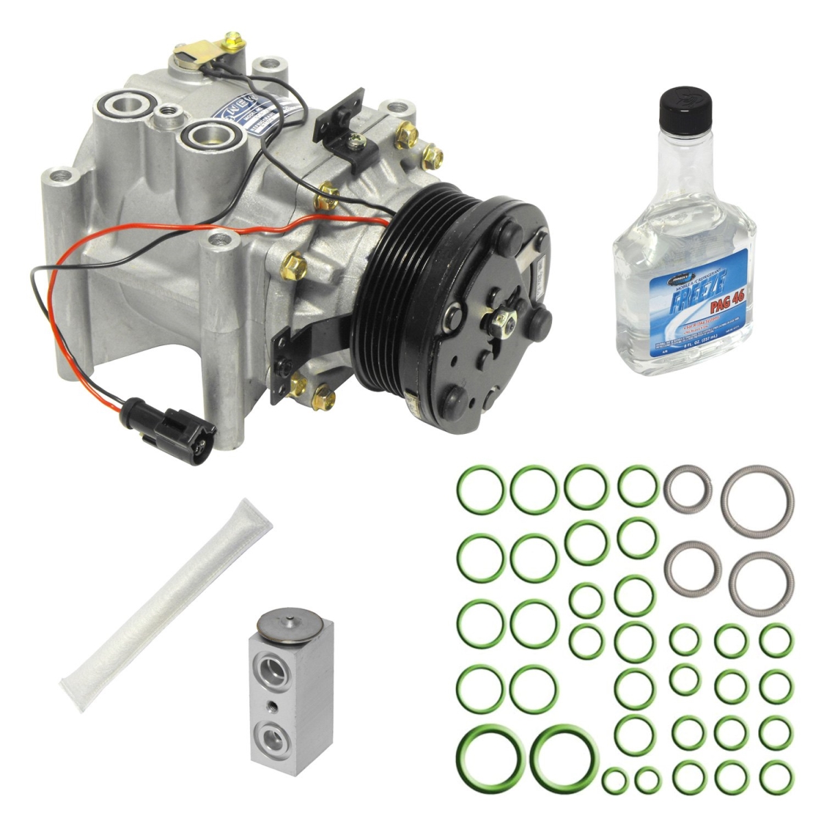 KT4801 Air Conditioners Compressor & Component Kit for 2003-2008 Jaguar S Type