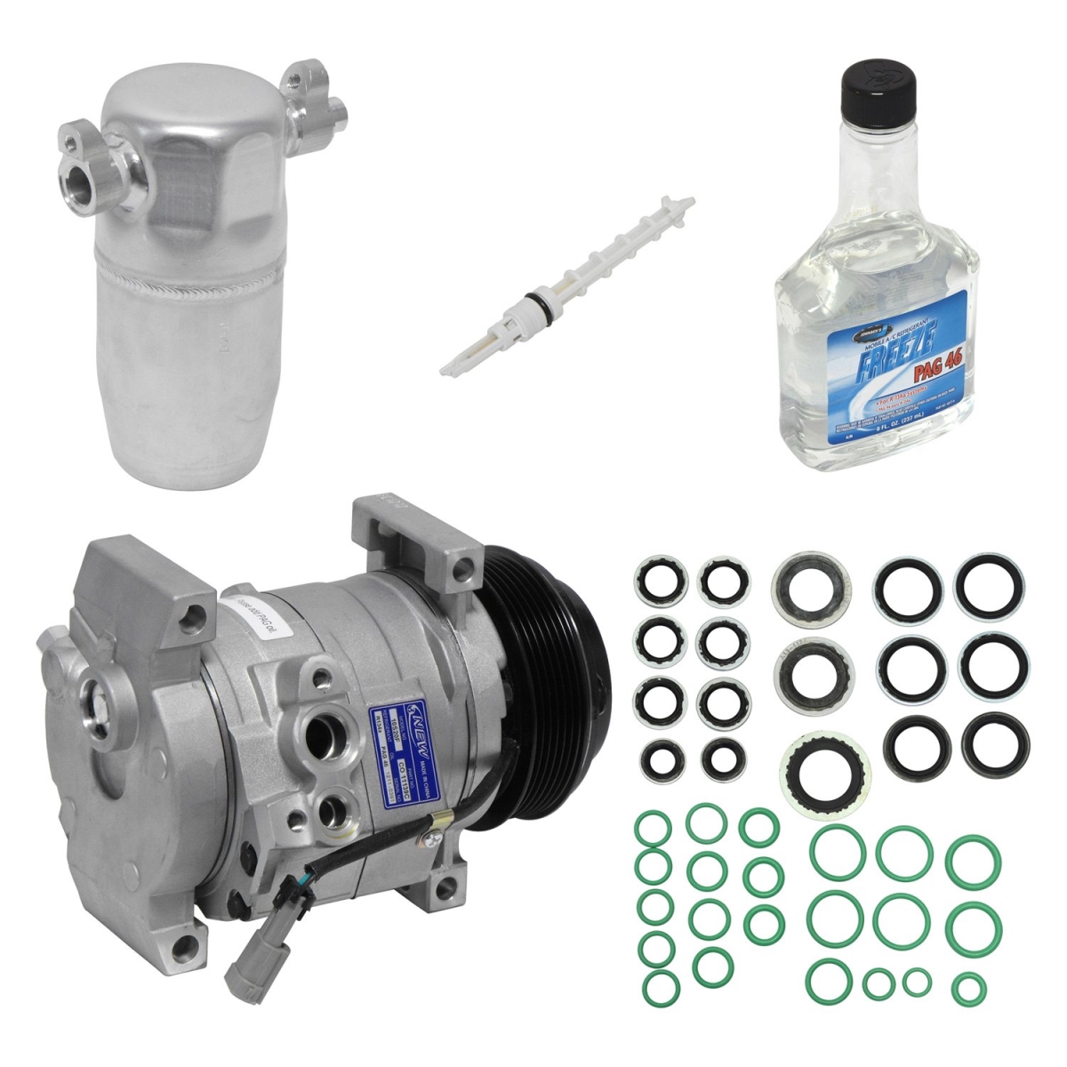 KT4819 Air Conditioners Compressor & Component Kit for 2000-2005 Cadillac Deville
