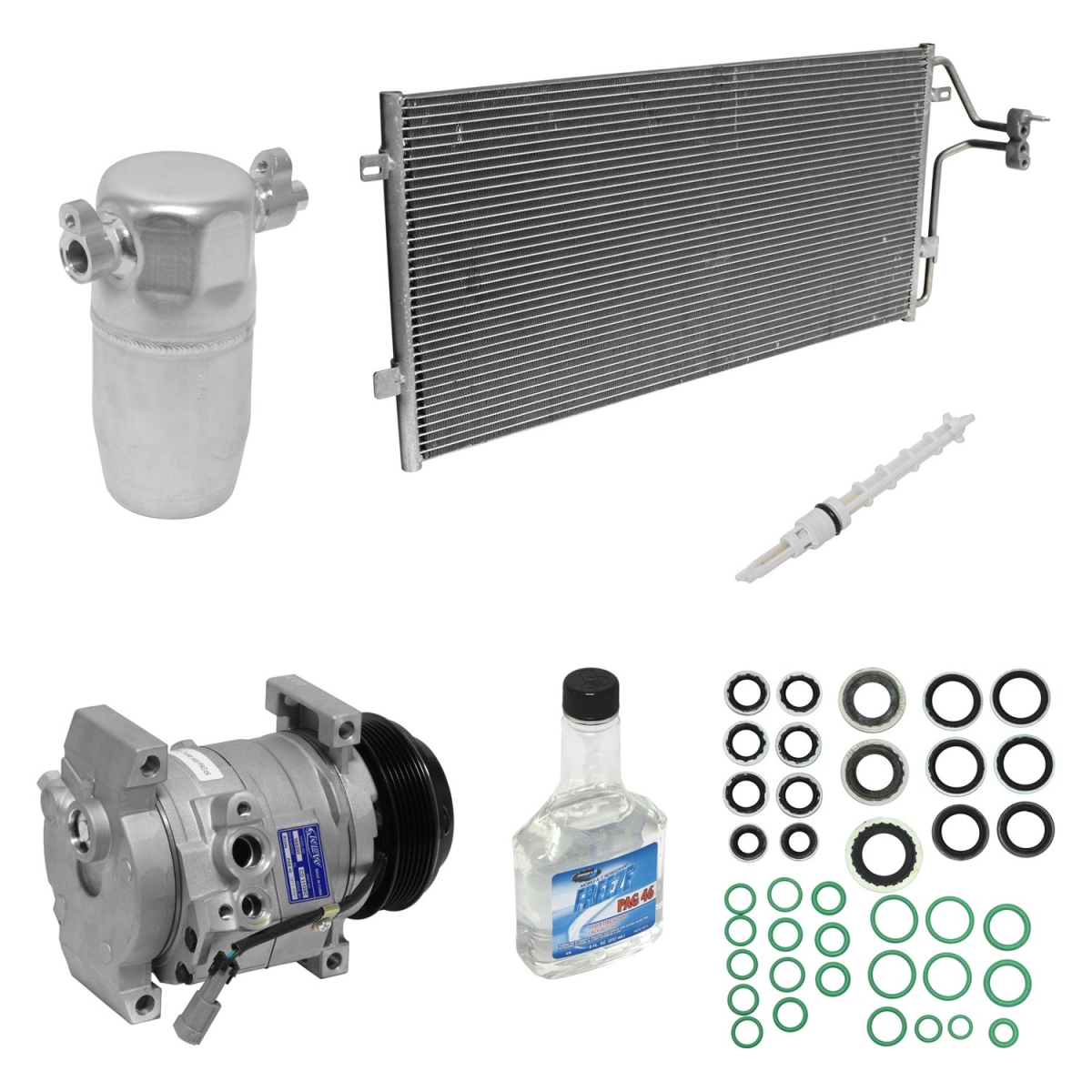 KT4819A Air Conditioners Compressor & Component Kit for 2000-2005 Cadillac Deville
