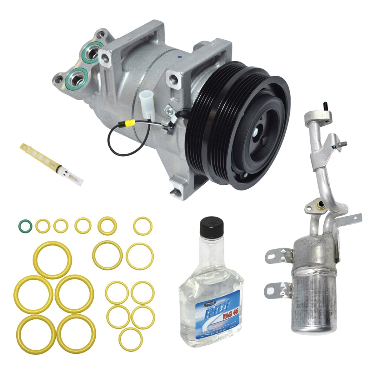 KT4820 Air Conditioners Compressor & Component Kit for 2008-2013 Volvo C30