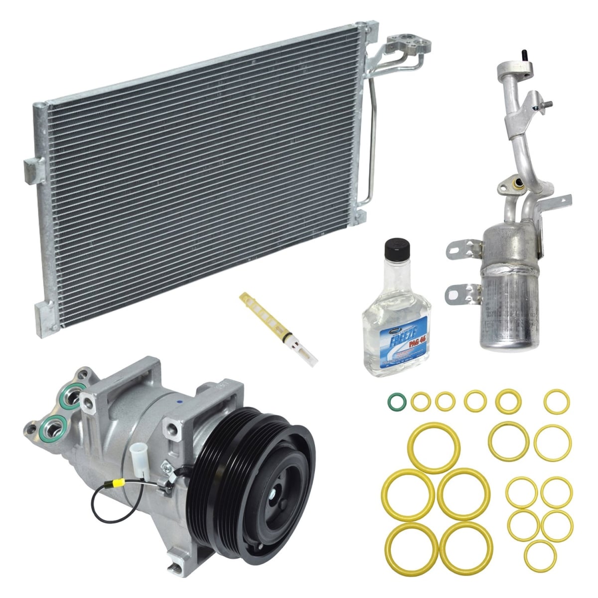 KT4820A Air Conditioners Compressor & Component Kit for 2008 Volvo C30