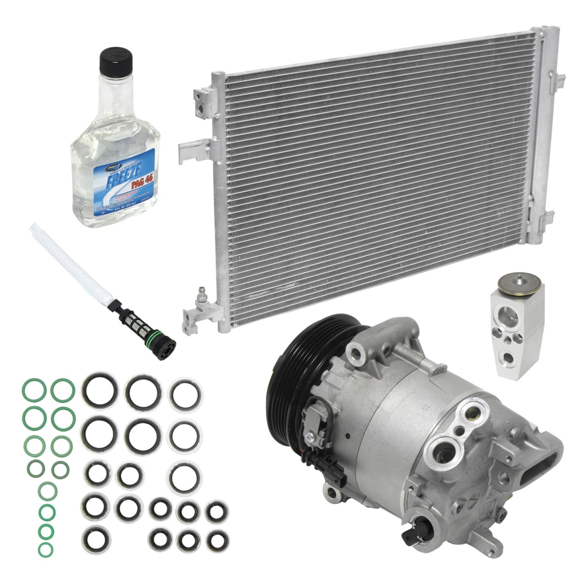 KT1378A Air Conditioners Compressor & Component Kit for 2015-2016 Buick Regal