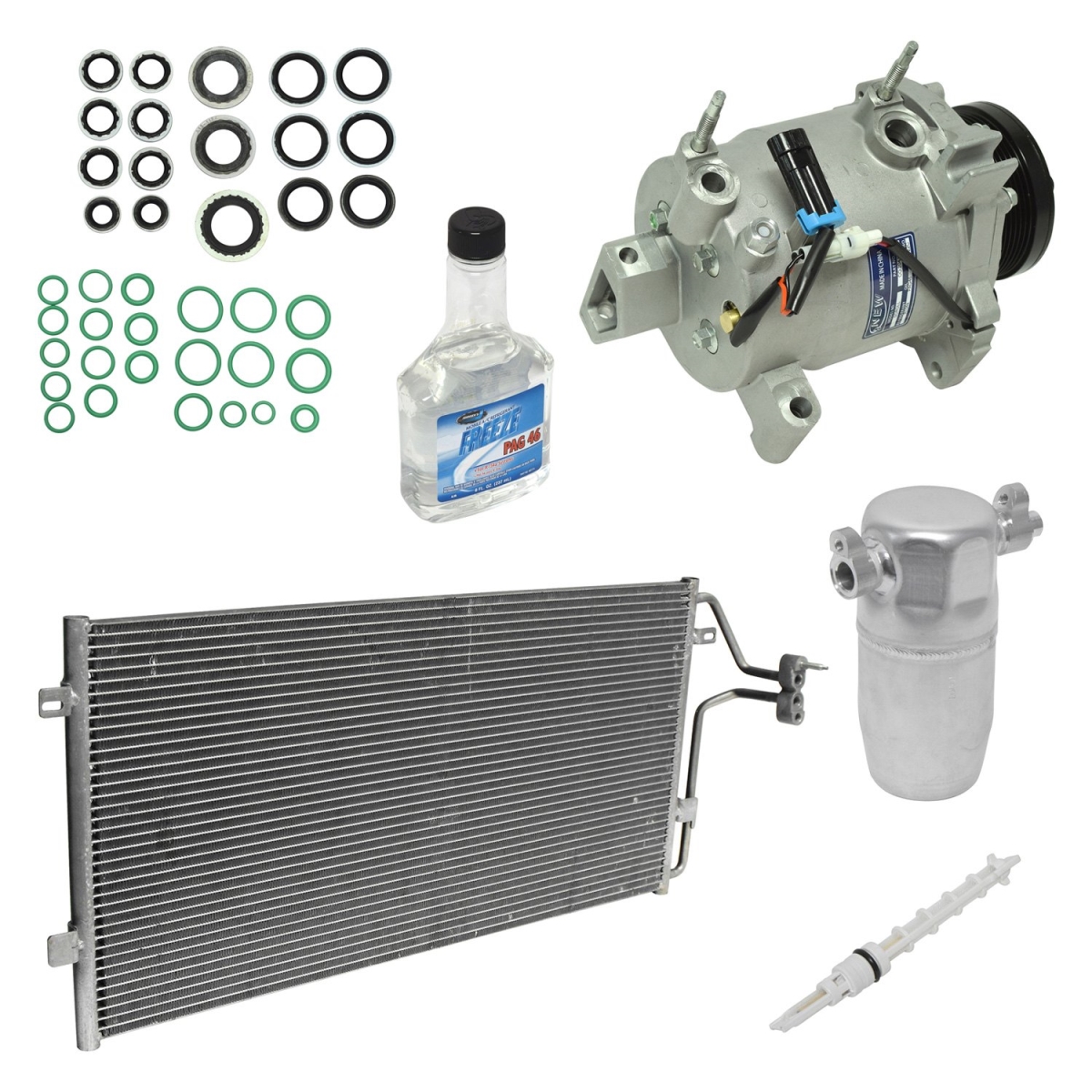 KT3572A Air Conditioners Compressor & Component Kit for 2000-2005 Cadillac Deville