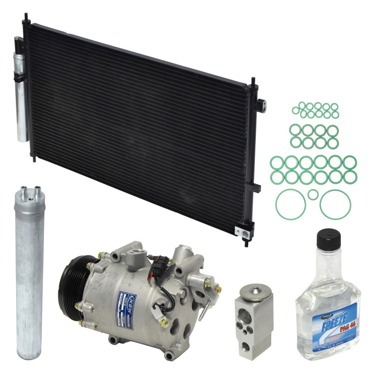 KT4435A Air Conditioners Compressor & Component Kit for 2007-2012 Acura RDX