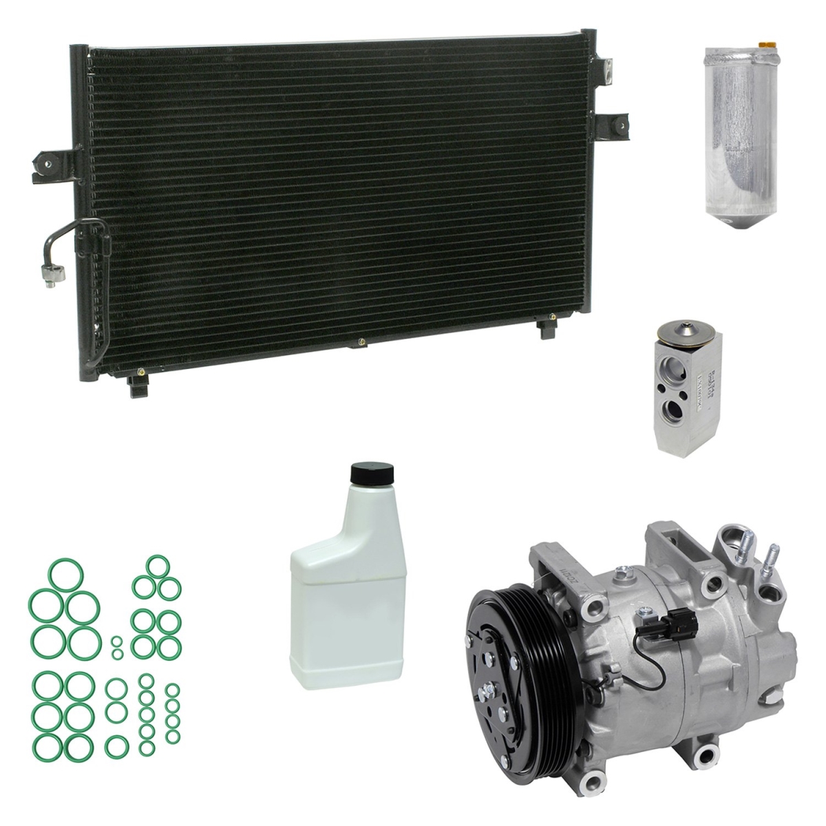 KT1013A Air Conditioners Compressor & Component Kit for 2000-2001 Infiniti I30