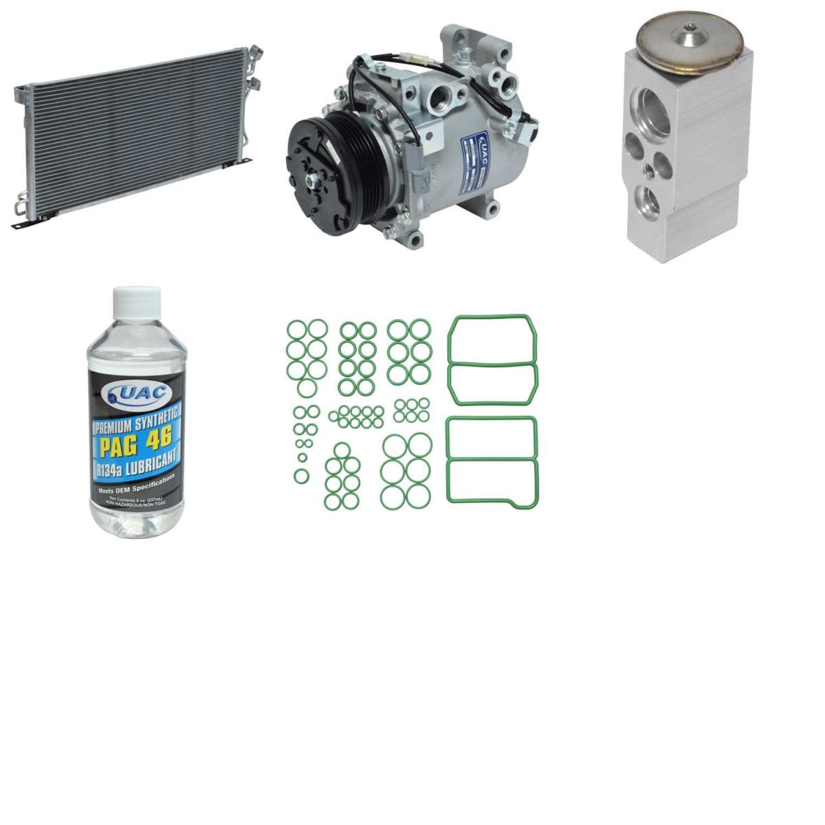 KT1023A Compressor & Component Kit for 2003 Mitsubishi Lancer LS