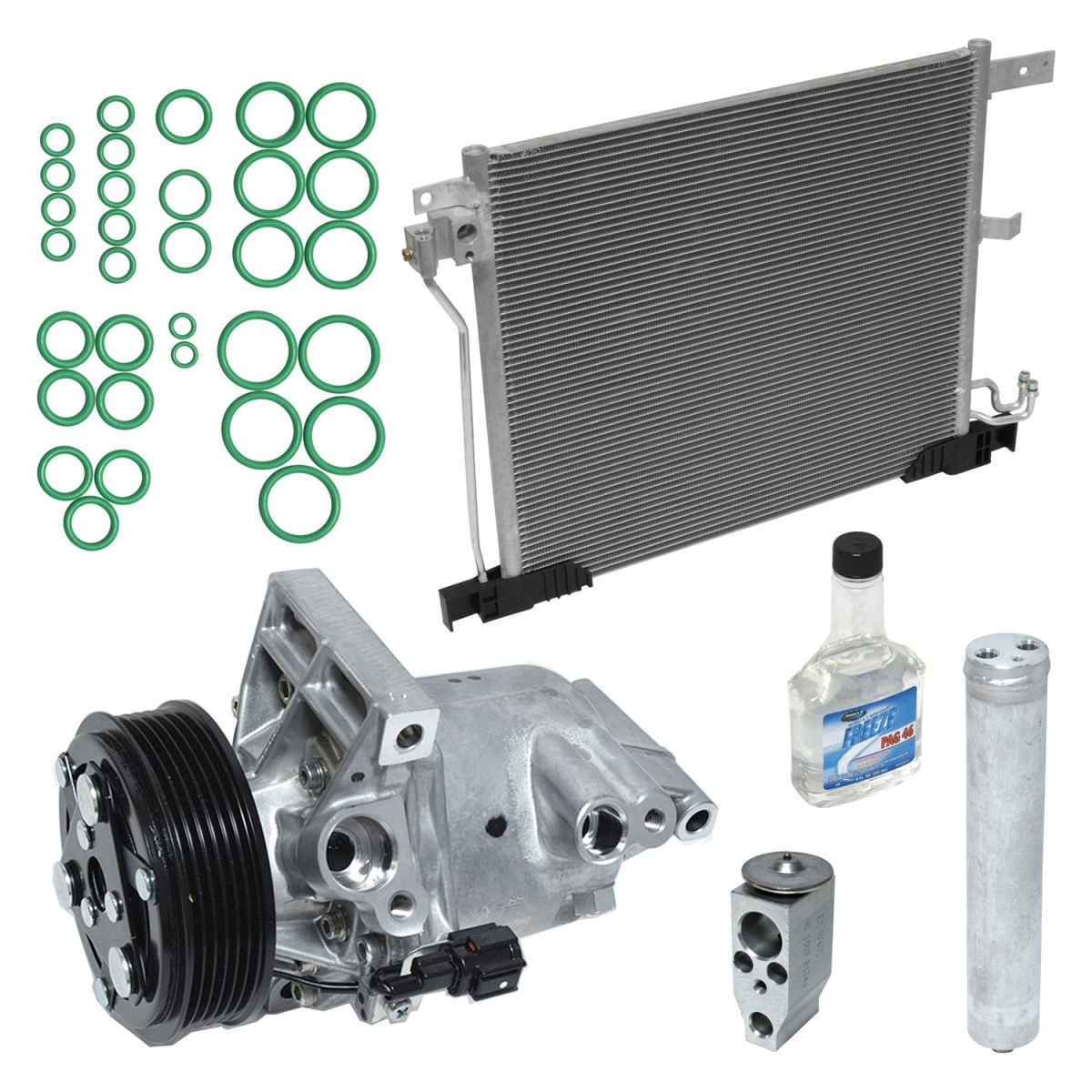 KT1261A Air Conditioners Compressor & Component Kit for 2013 Nissan Juke