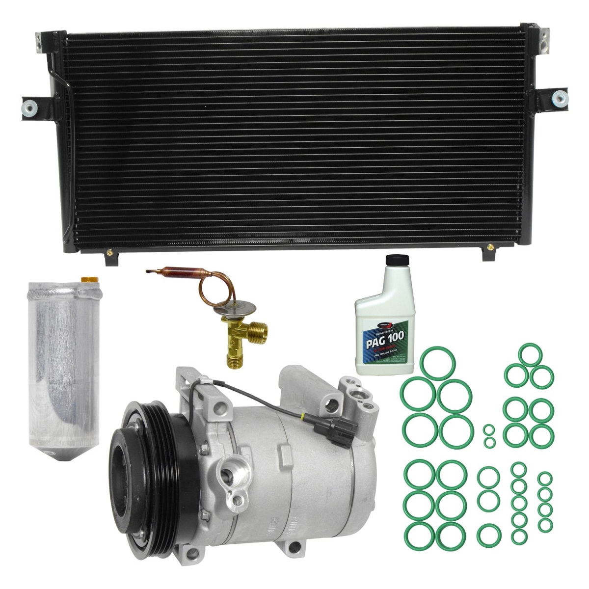 KT1922A Air Conditioners Compressor & Component Kit for 2000-2001 Nissan Altima
