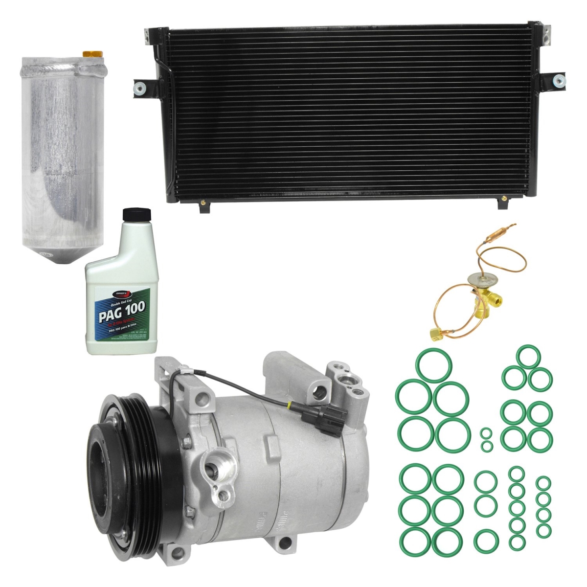 KT1923A Air Conditioners Compressor & Component Kit for 1998-1999 Nissan Altima