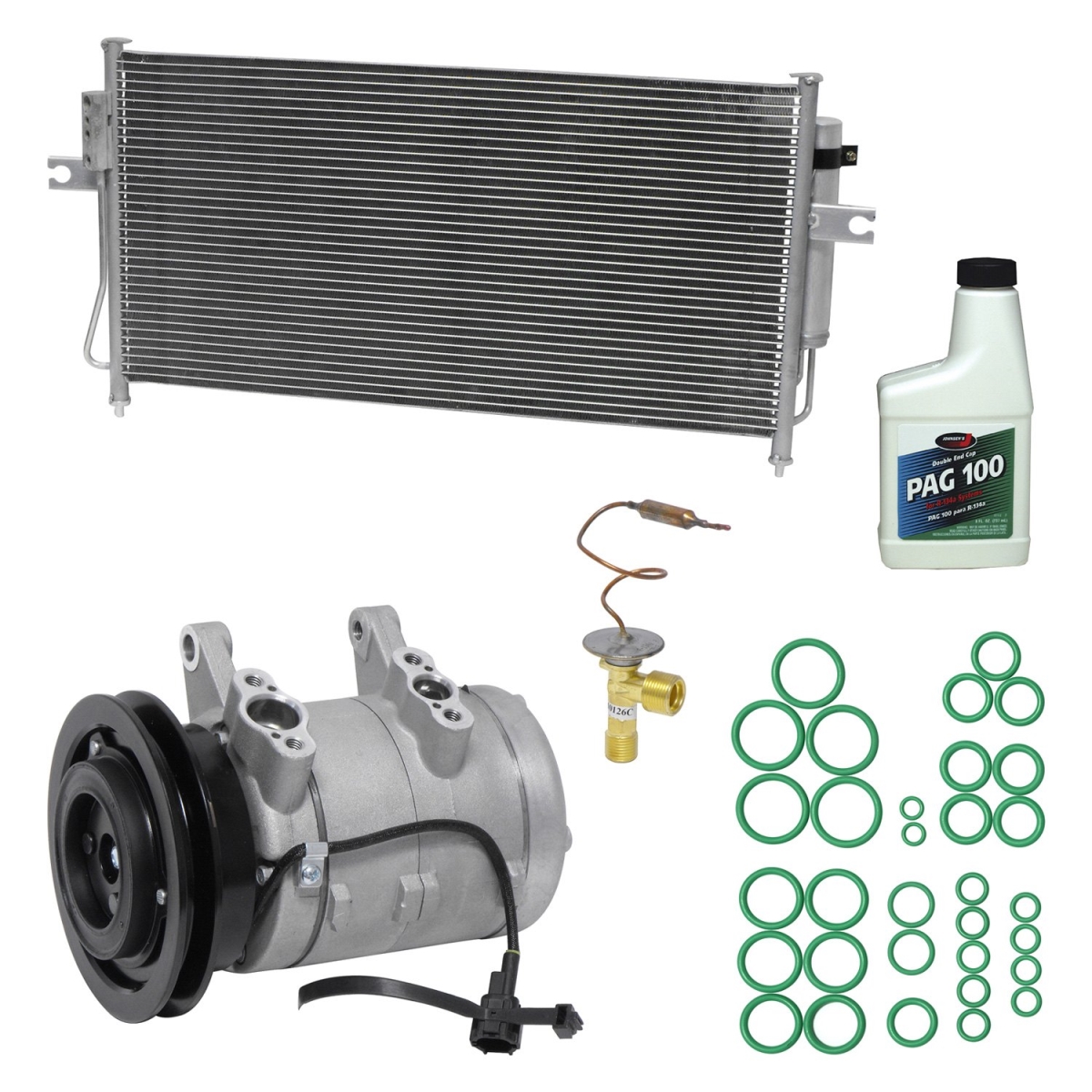 KT1927A Air Conditioners Compressor & Component Kit for 2003 Nissan Frontier