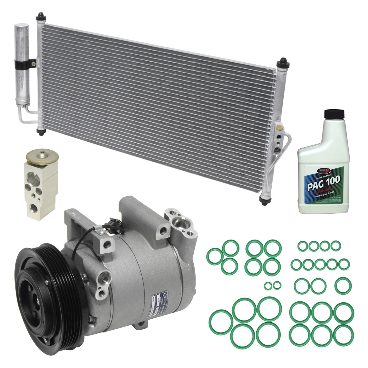 KT1978A Air Conditioners Compressor & Component Kit for 2002 Nissan Sentra