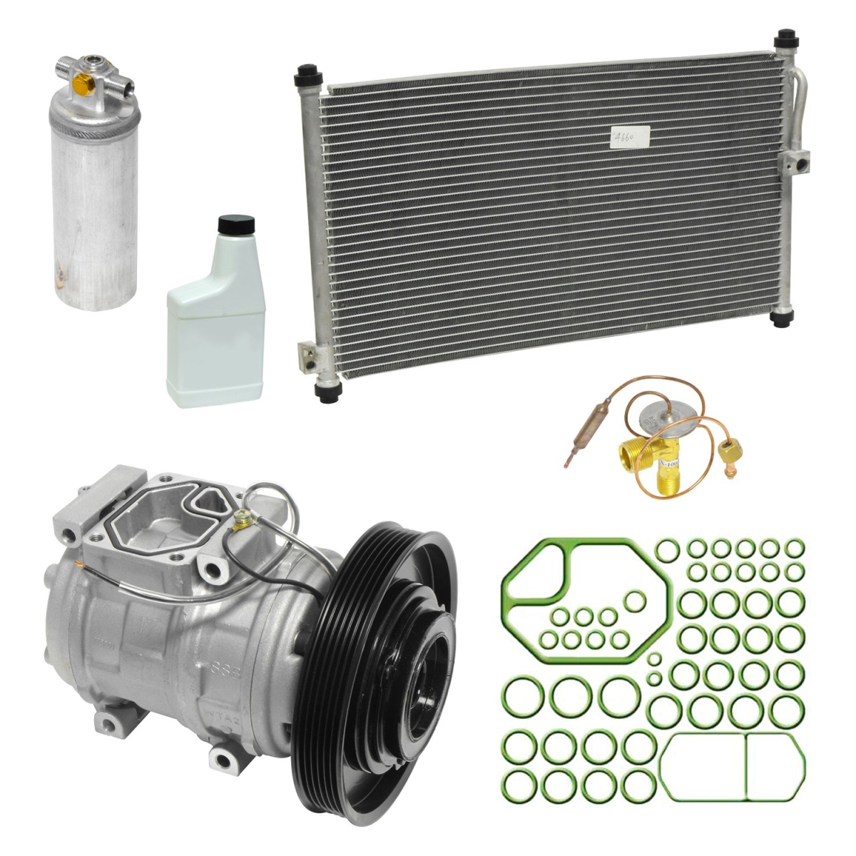 KT1136A Air Conditioners Compressor & Component Kit for 1997 Acura CL