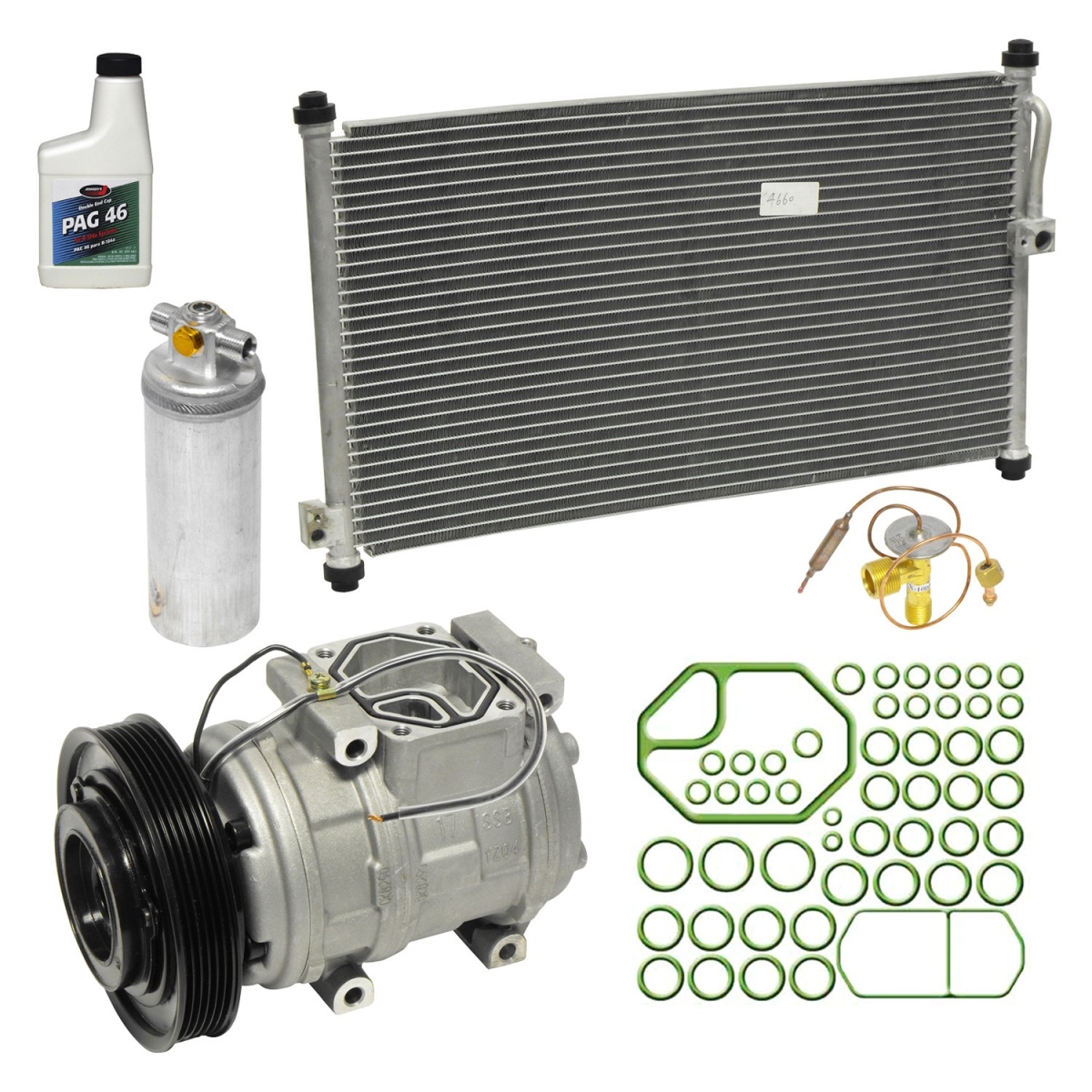 KT3809A Air Conditioners Compressor & Component Kit for 1998 Acura CL