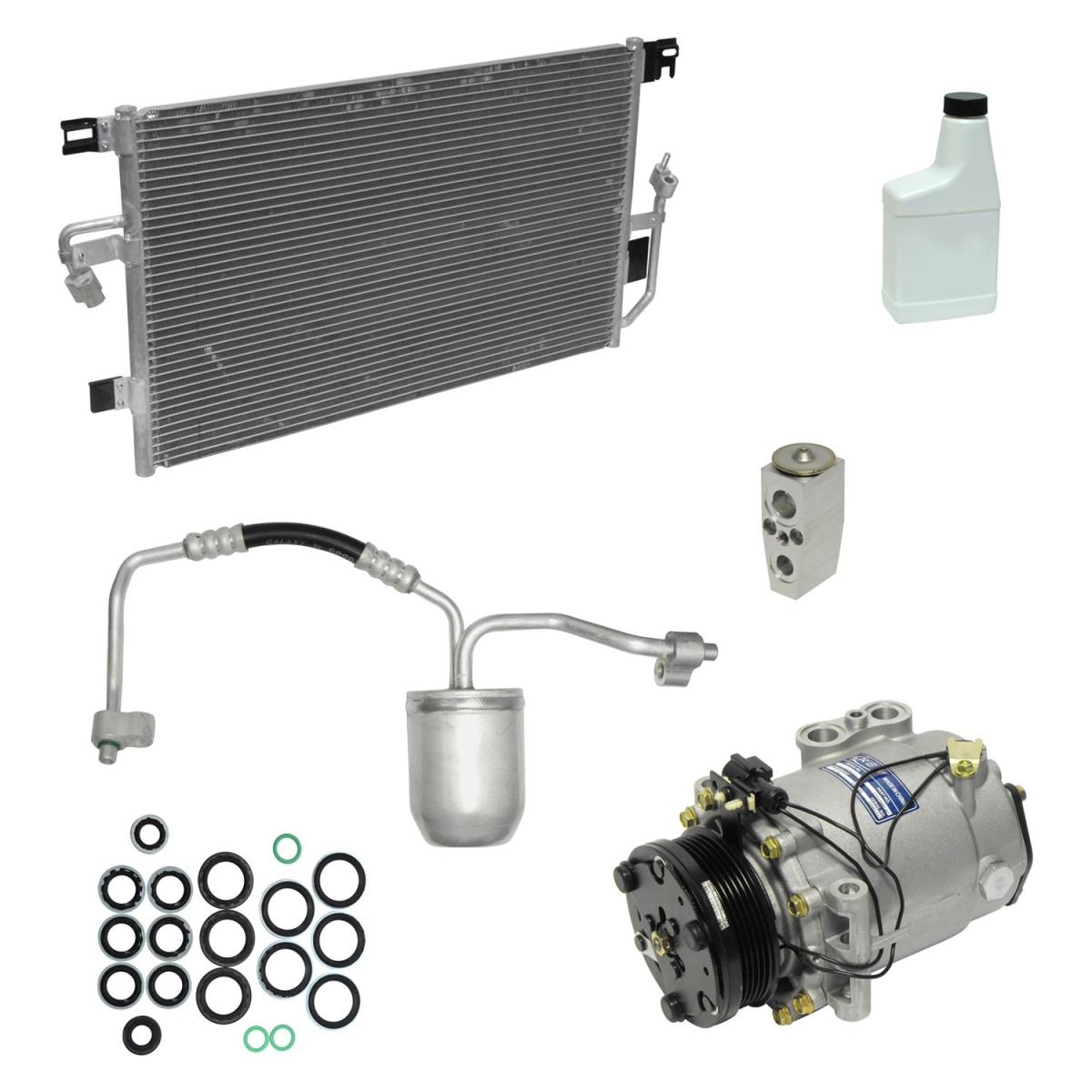 KT2039A Air Conditioners Compressor & Component Kit for 2005-2006 Saturn Vue