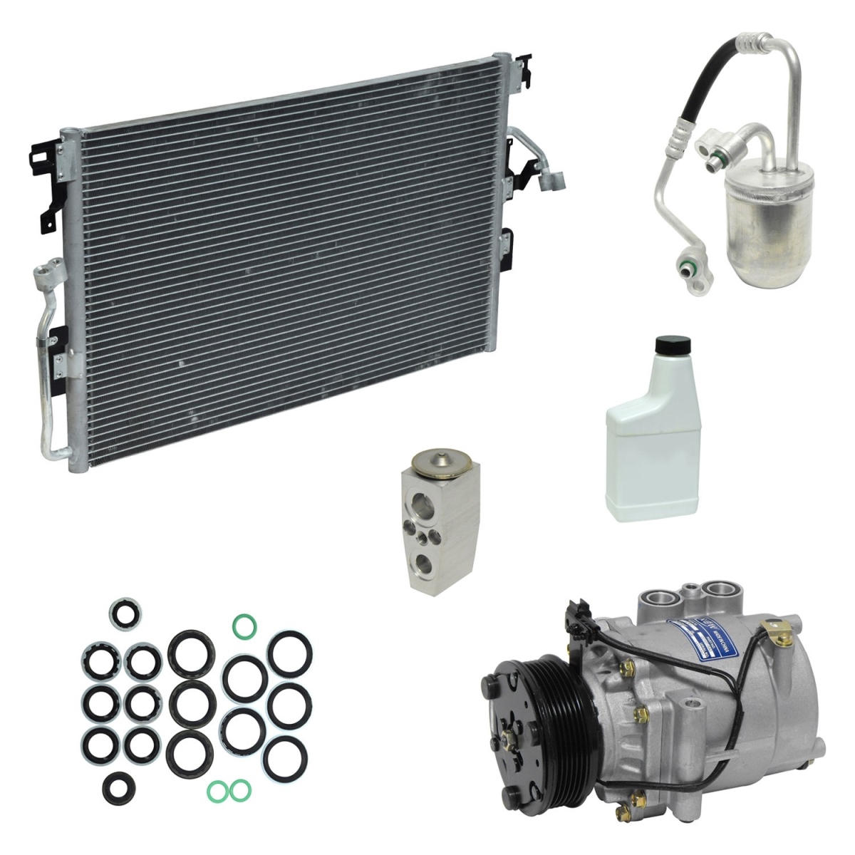 KT1950A Air Conditioners Compressor & Component Kit for 2005 Saturn Vue