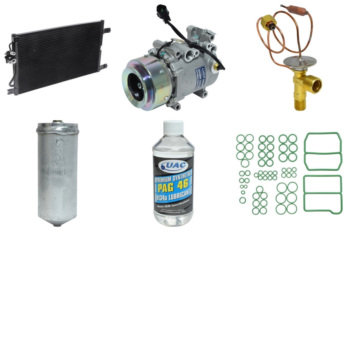 KT1718A Compressor & Component Kit for 2000 Mitsubishi Montero Sport ES