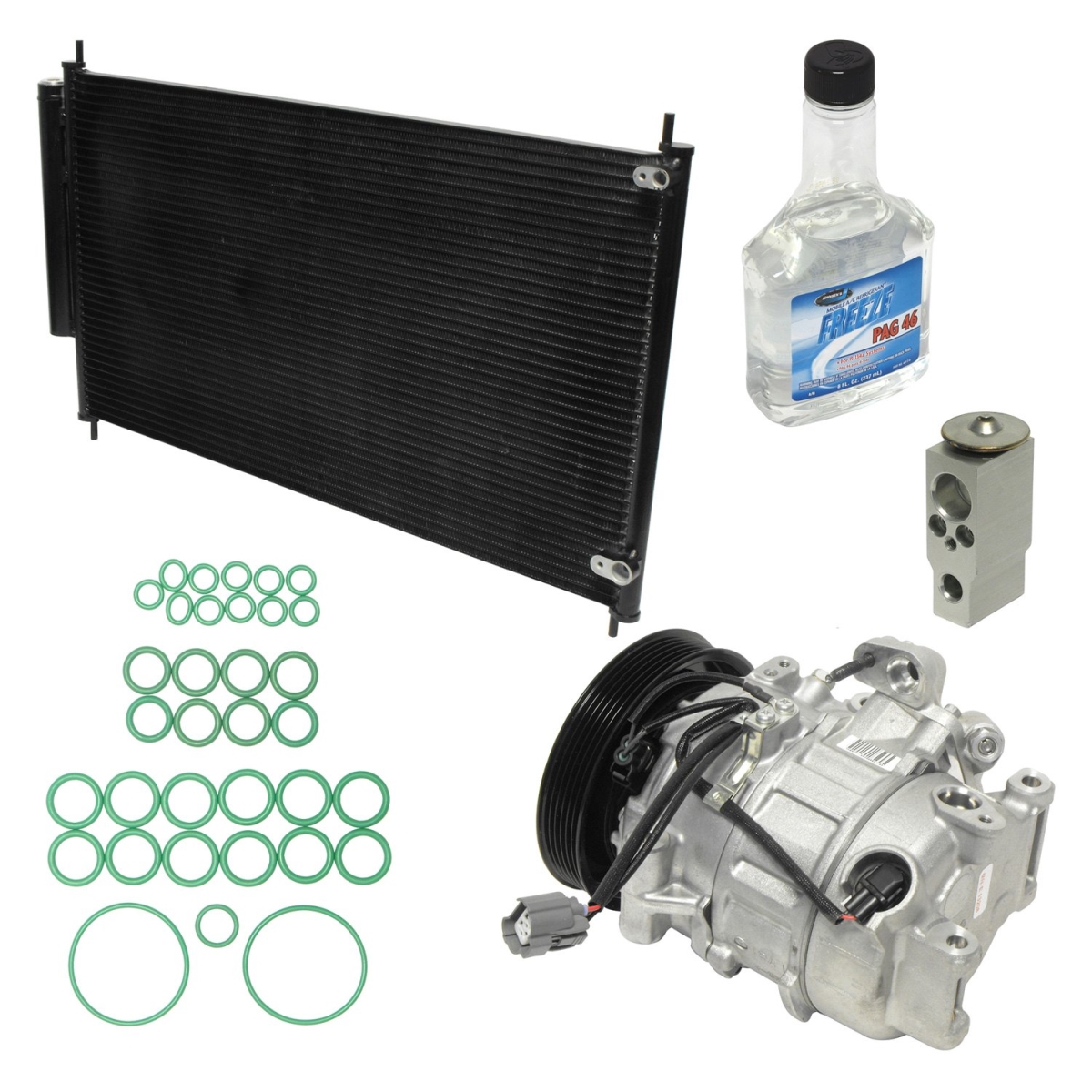 KT4700A Air Conditioners Compressor & Component Kit for 2005-2008 Acura RL