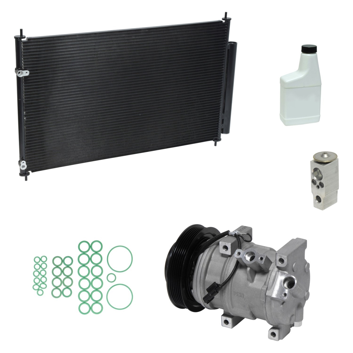 KT1298A Air Conditioners Compressor & Component Kit for 2010-2013 Acura Zdx Base