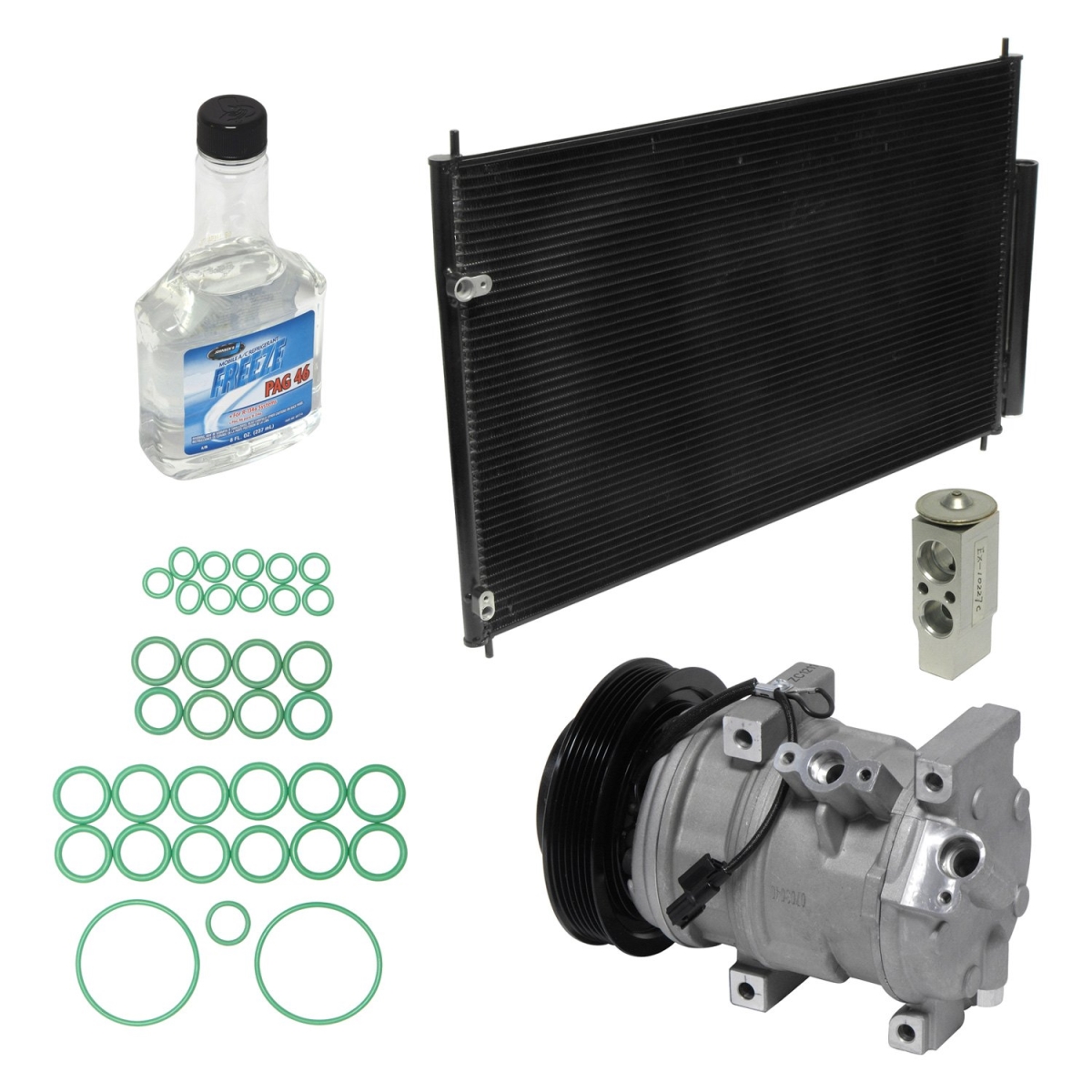 KT2011B Air Conditioners Compressor & Component Kit for 2007-2013 Acura MDX Base