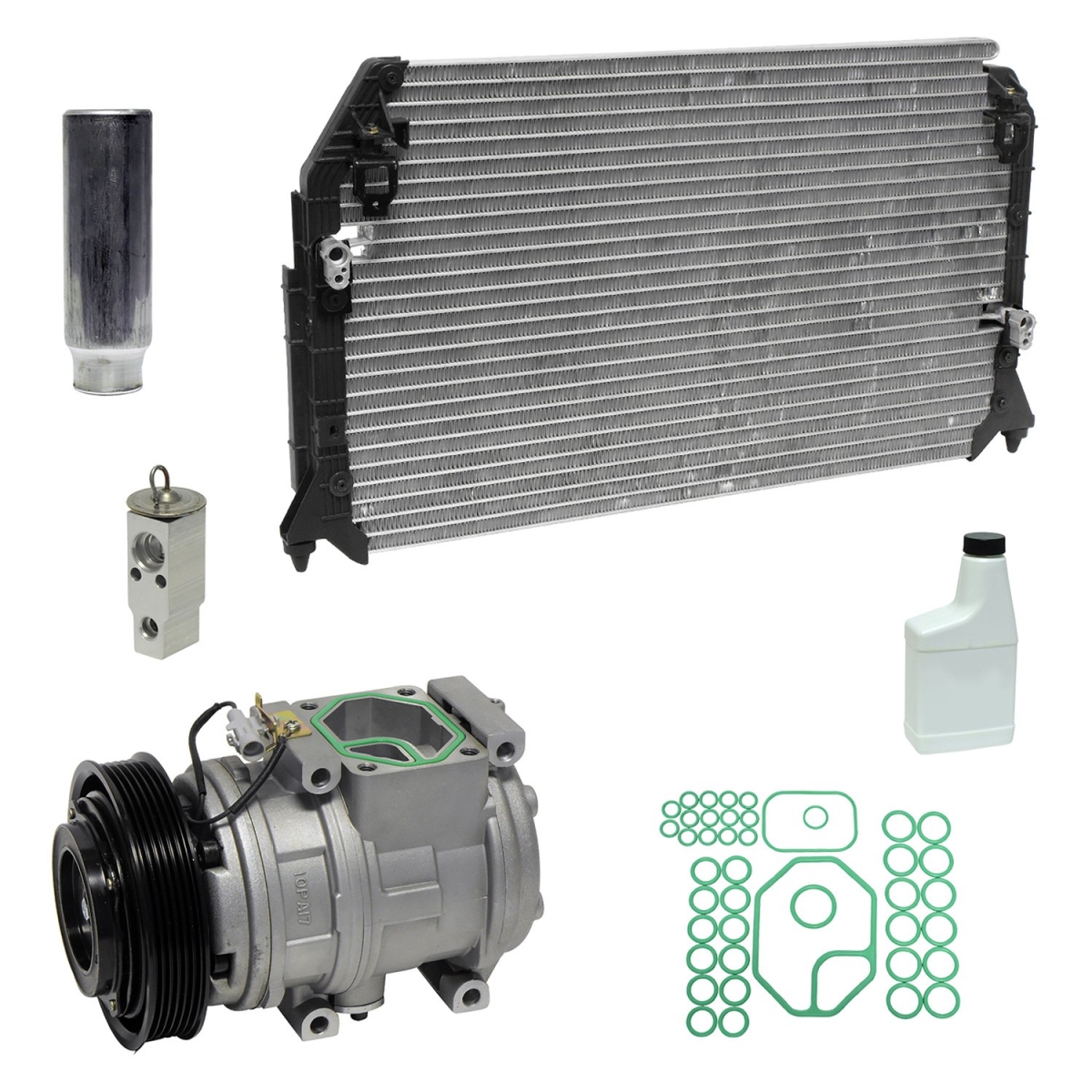 KT1001A Air Conditioners Compressor & Component Kit for 1995 Toyota Avalon