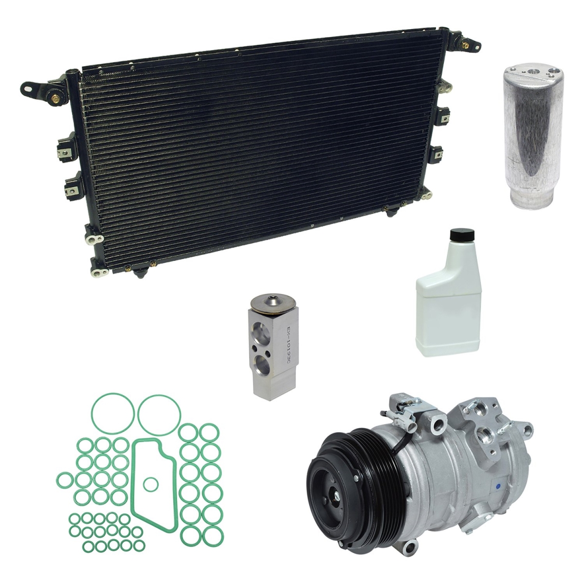 KT1014A Air Conditioners Compressor & Component Kit for 2001-2007 Toyota Sequoia