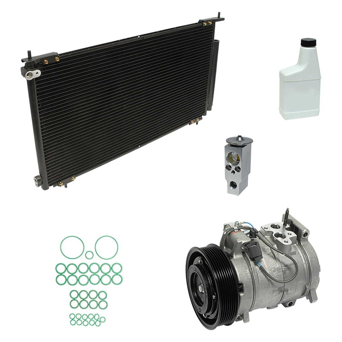 KT1041A Air Conditioners Compressor & Component Kit for 2003-2004 Honda Element
