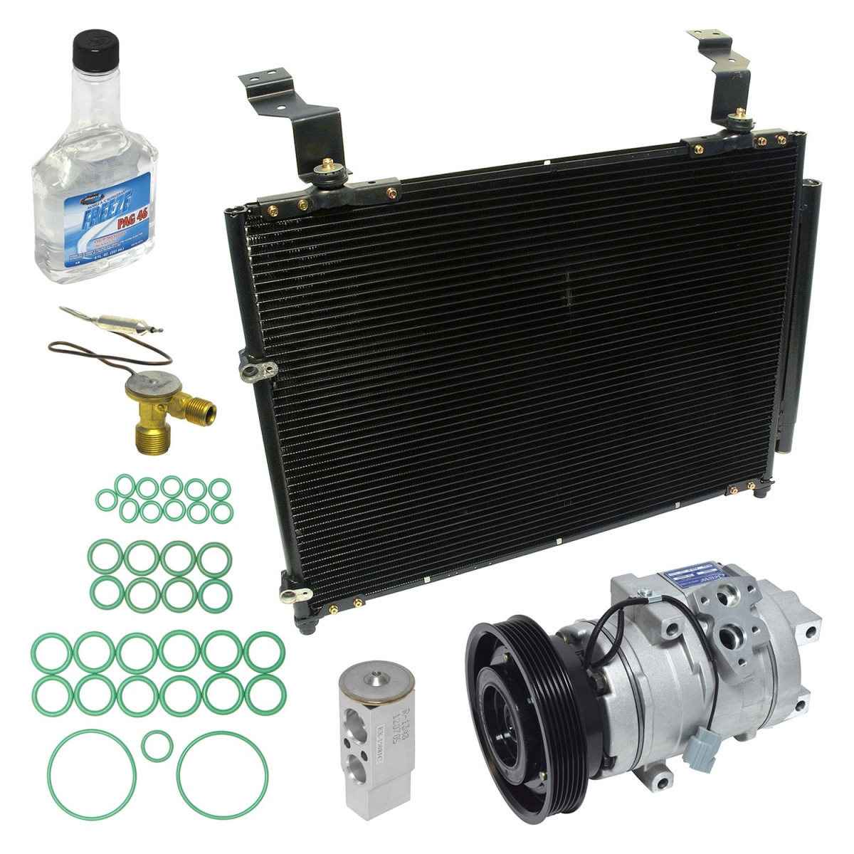 KT4020A Air Conditioners Compressor & Component Kit for 2001-2002 Acura MDX