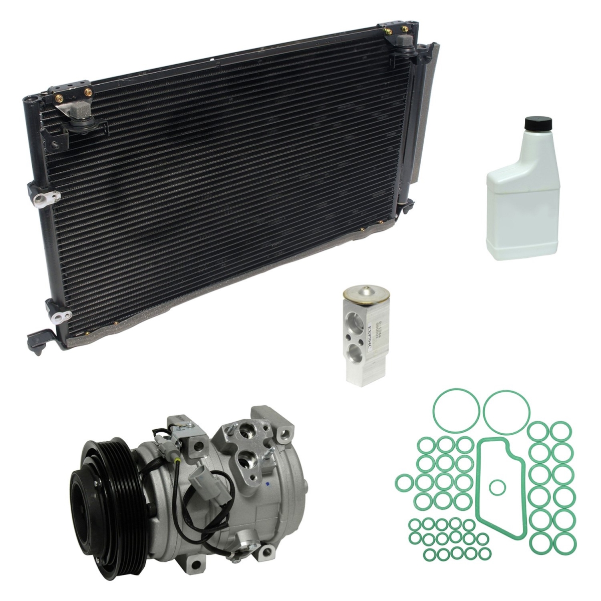 KT1177A Air Conditioners Compressor & Component Kit for 2000-2001 Toyota Avalon