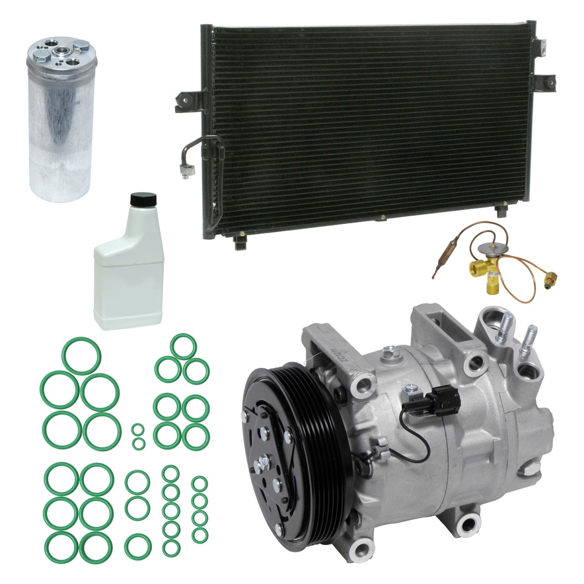 KT1058B Air Conditioners Compressor & Component Kit for 1999 Infiniti I30