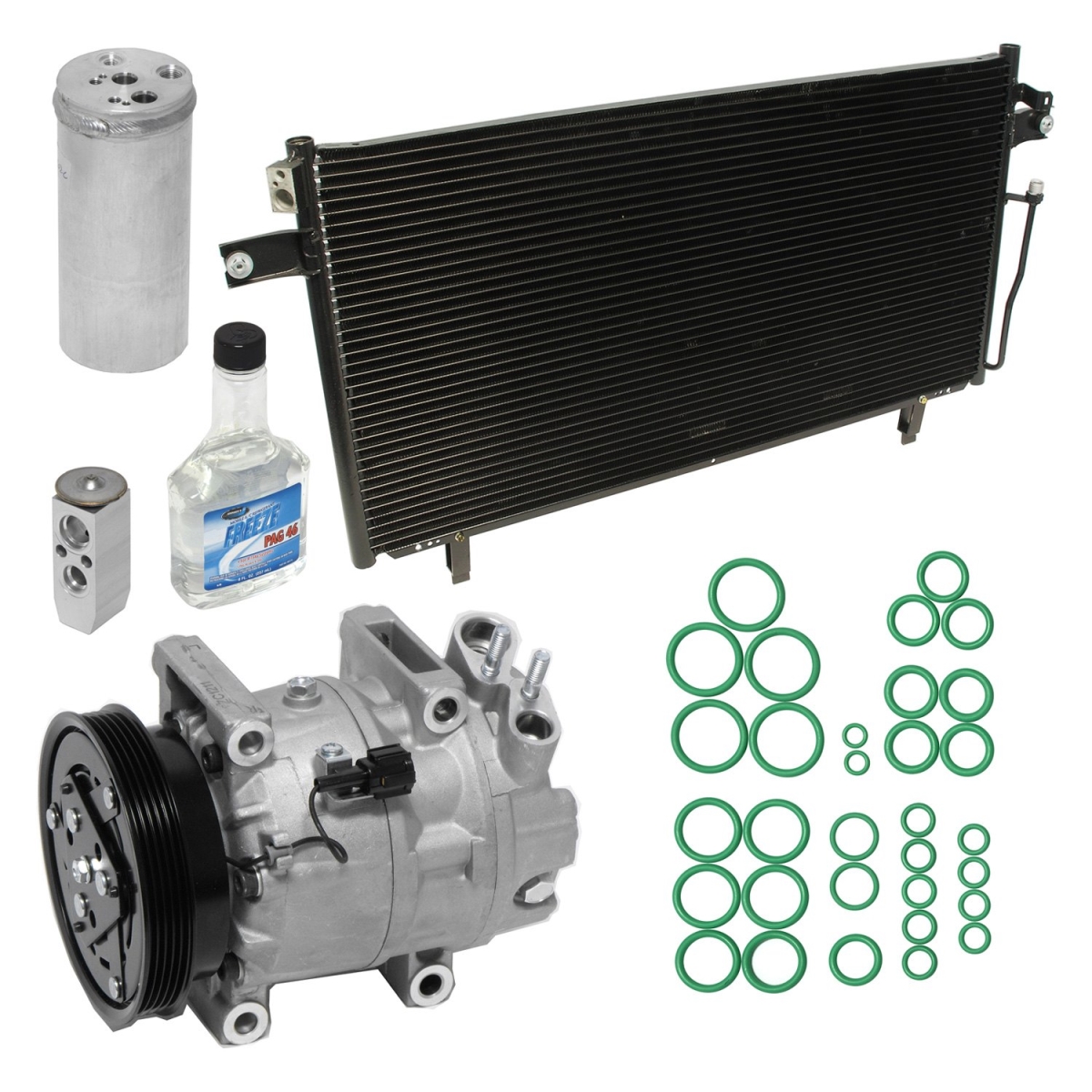 KT1851A Air Conditioners Compressor & Component Kit for 2000 Infiniti QX4