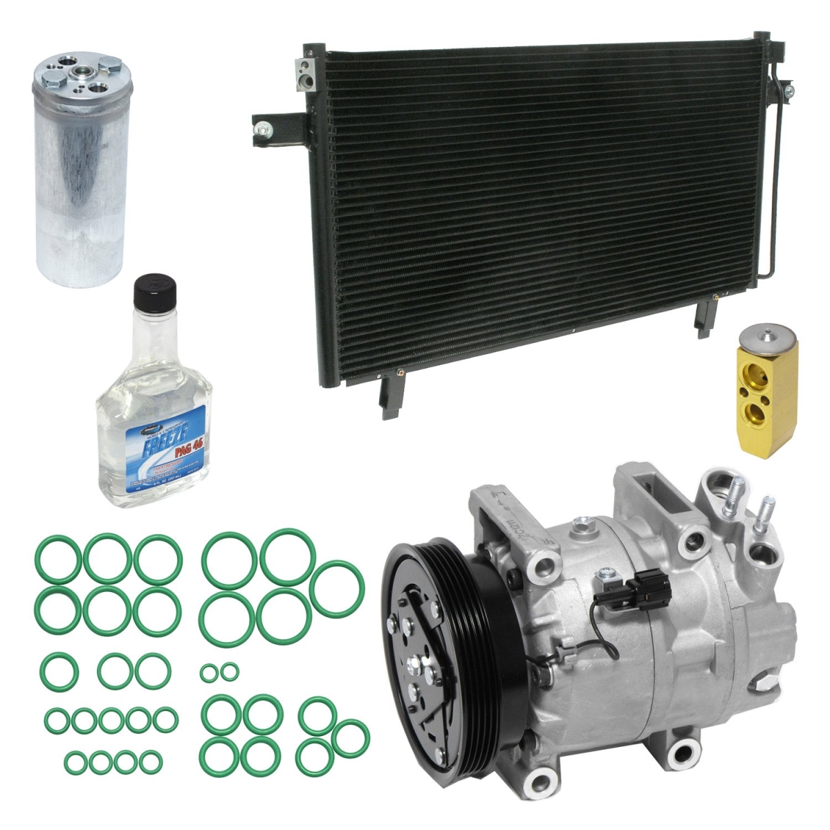 KT1852A Air Conditioners Compressor & Component Kit for 1997-1998 Infiniti QX4