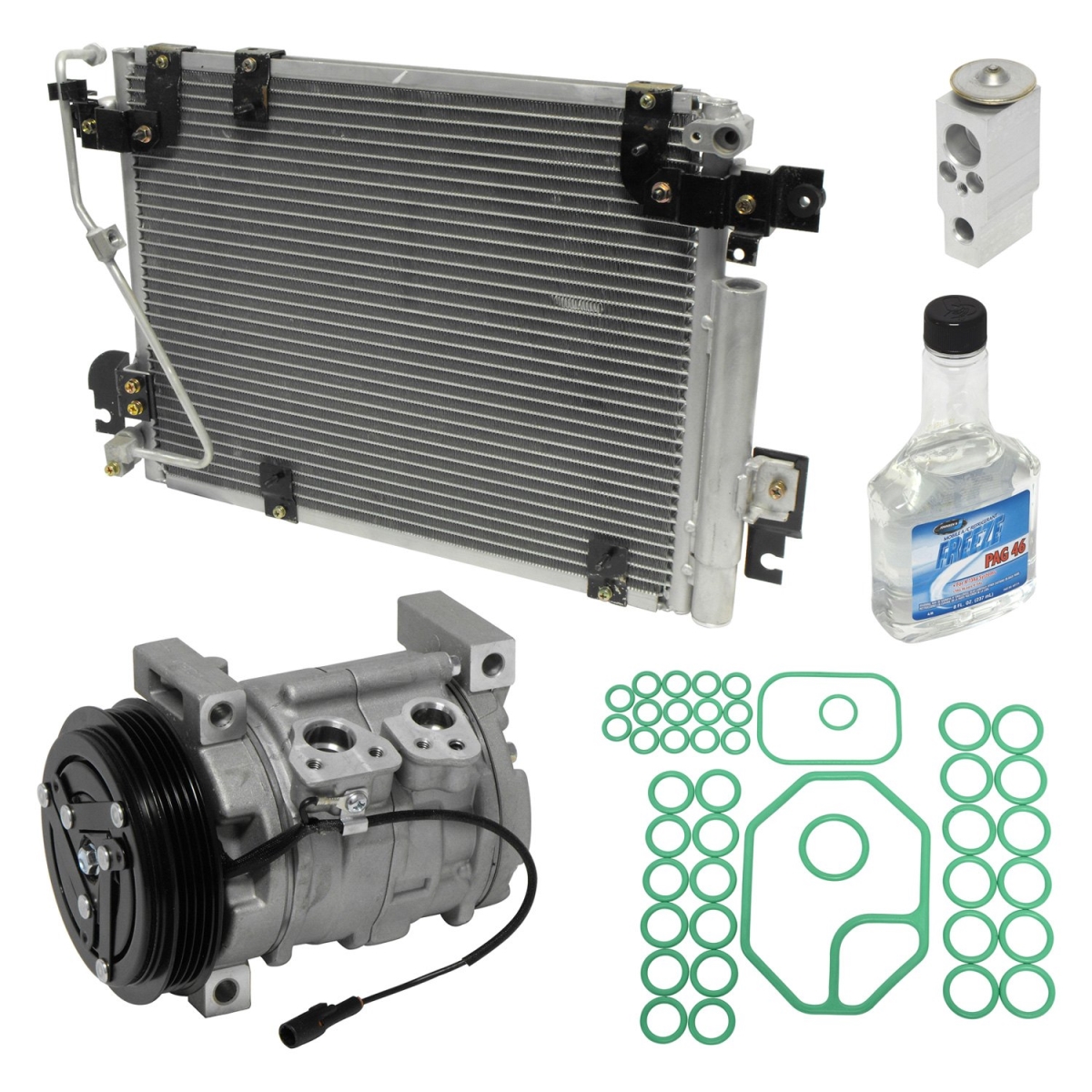 KT4079A Air Conditioners Compressor & Component Kit for 2004 Chevrolet Tracker