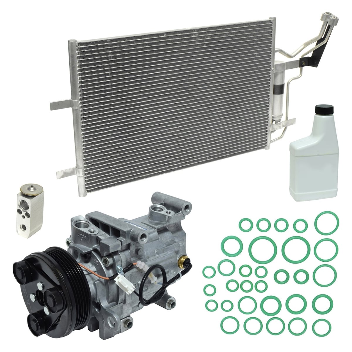 KT1347A Air Conditioners Compressor & Component Kit for 2004-2006 Mazda 3