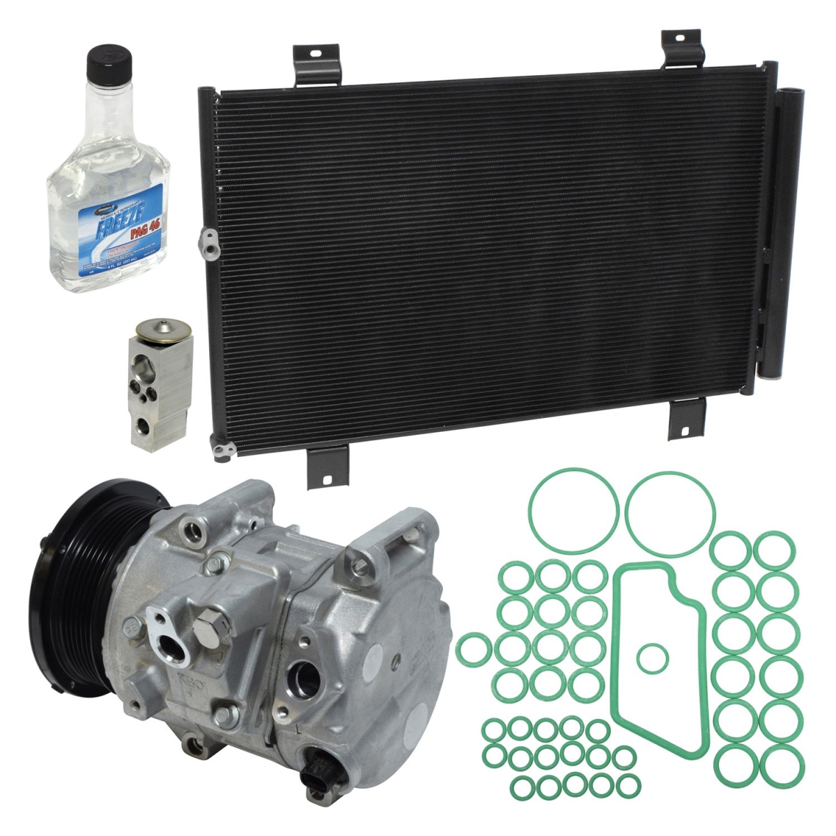 KT1304A Air Conditioners Compressor & Component Kit for 2009-2013 Toyota Highlander