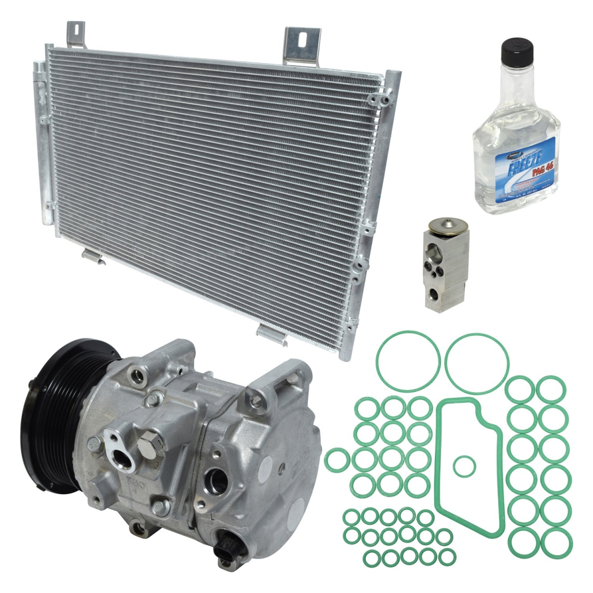 KT1304B Air Conditioners Compressor & Component Kit for 2011-2013 Toyota Highlander