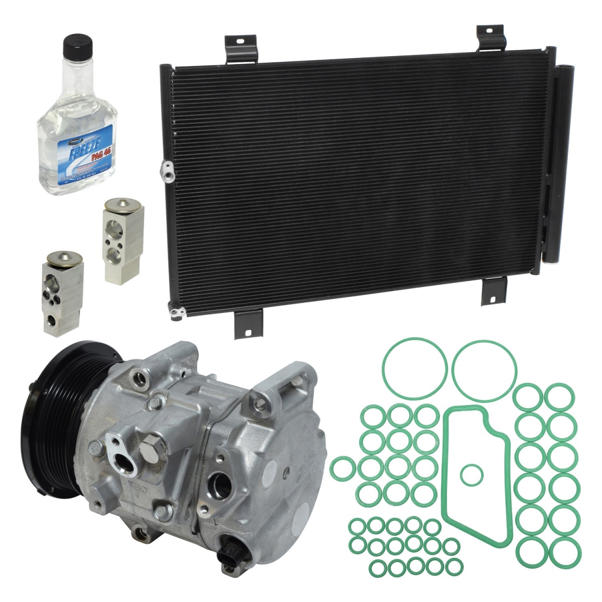 KT1325A Air Conditioners Compressor & Component Kit for 2009-2013 Toyota Highlander