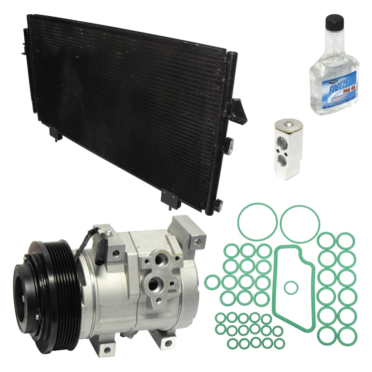 KT1751A Air Conditioners Compressor & Component Kit for 2001-2003 Toyota RAV4