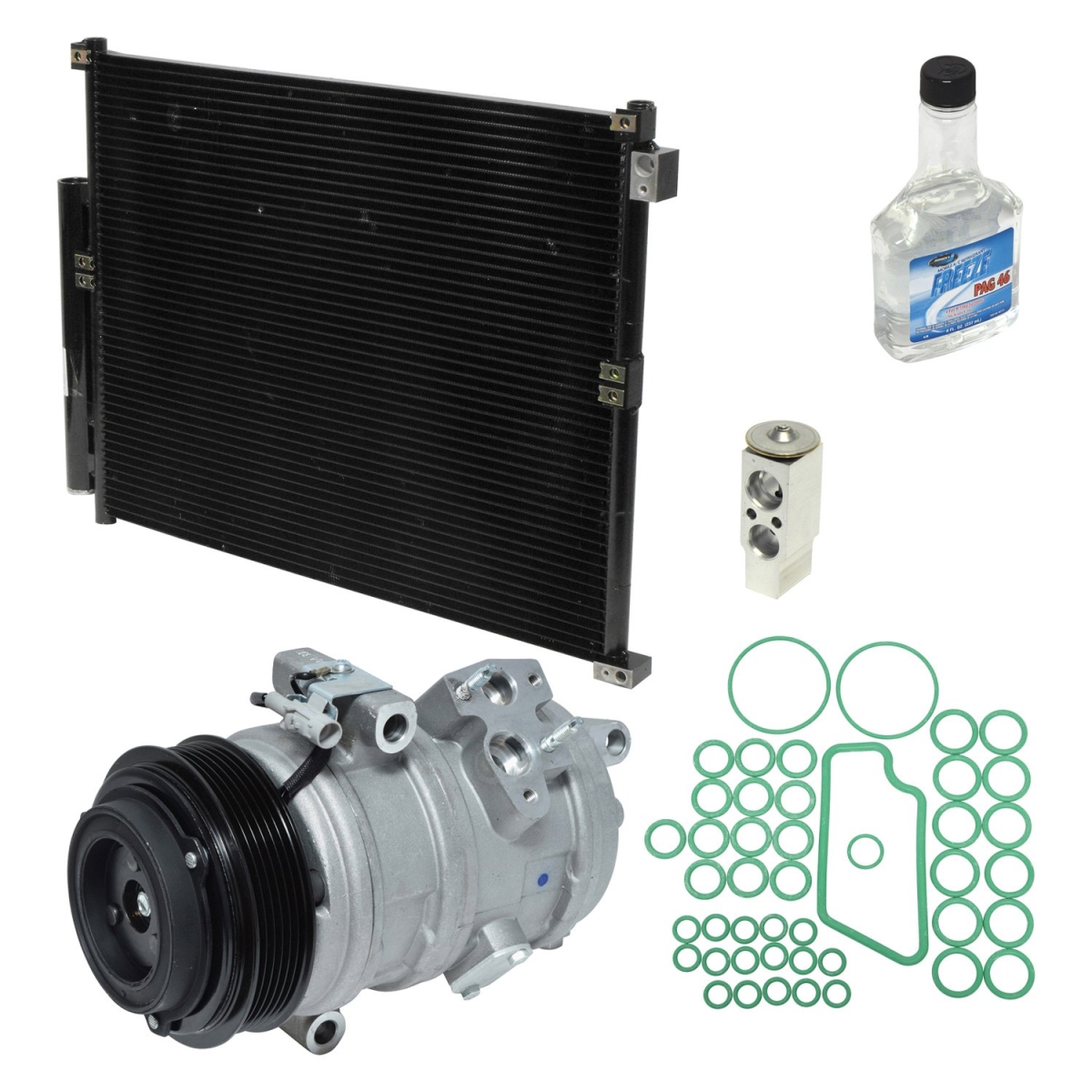 KT1870A Air Conditioners Compressor & Component Kit for 2003-2009 Toyota 4Runner
