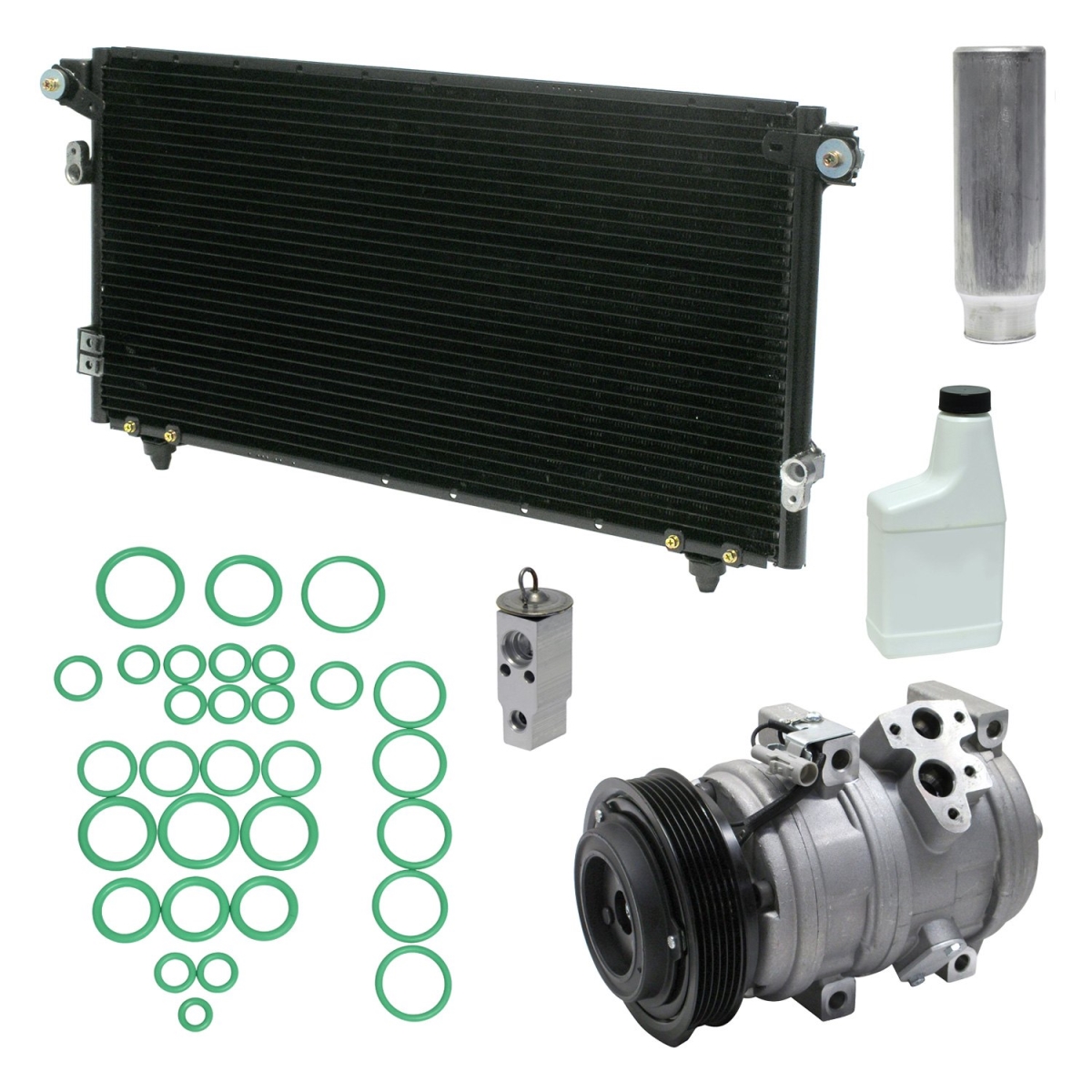 KT1052A Air Conditioners Compressor & Component Kit for 2000-2002 Toyota Tundra