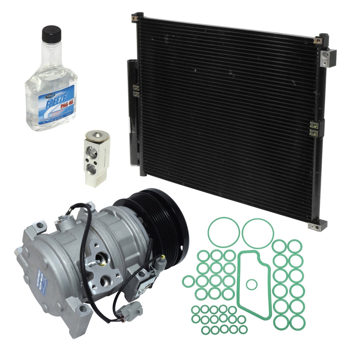 KT2007A Air Conditioners Compressor & Component Kit for 2003-2009 Toyota 4Runner