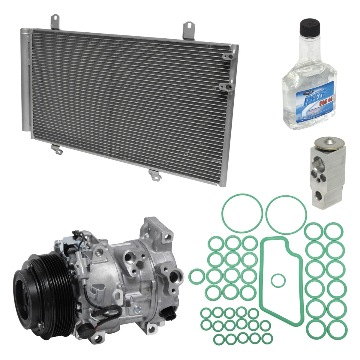 KT2936A Air Conditioners Compressor & Component Kit for 2011-2012 Toyota Avalon