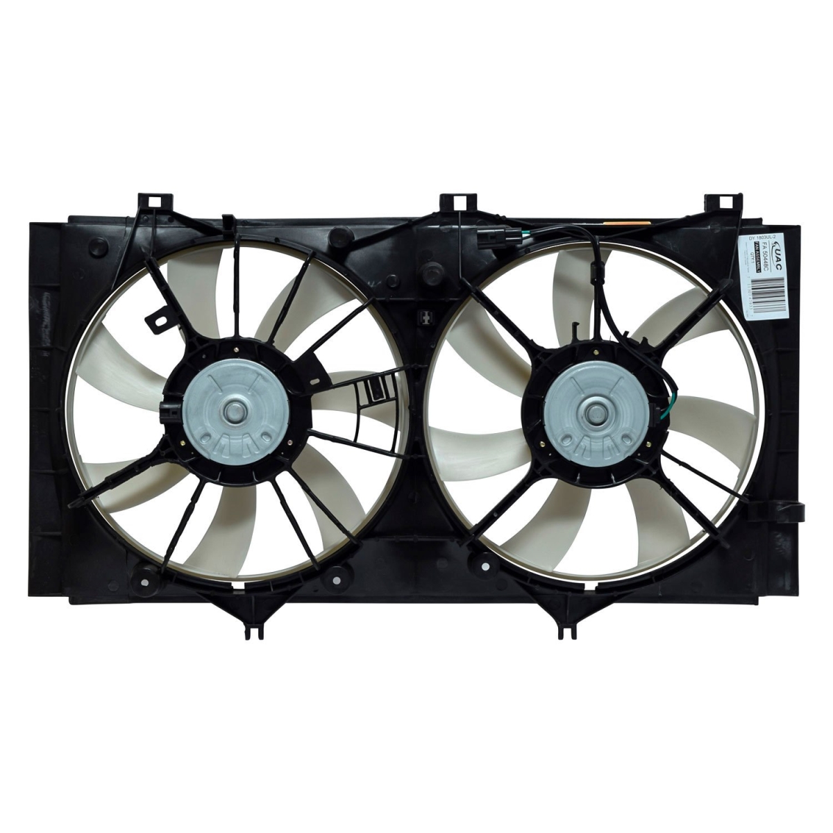 FA50448C Dual Radiator & Condenser Fan Assembly for 2009-2011 Toyota Venza